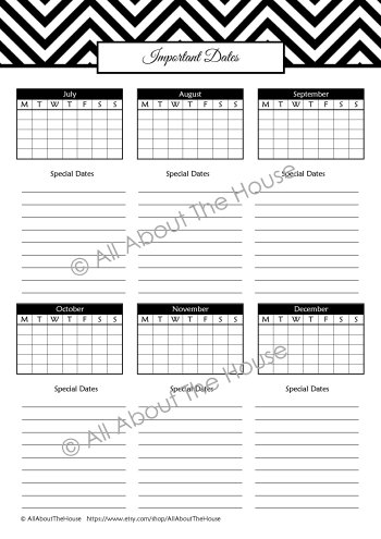Important Dates - Monthly - Black(1)