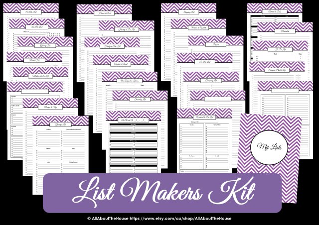 Lists Kit - AllAboutTheHouse