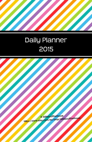 2015 Rainbow Planner - Cover - Half Size(2)